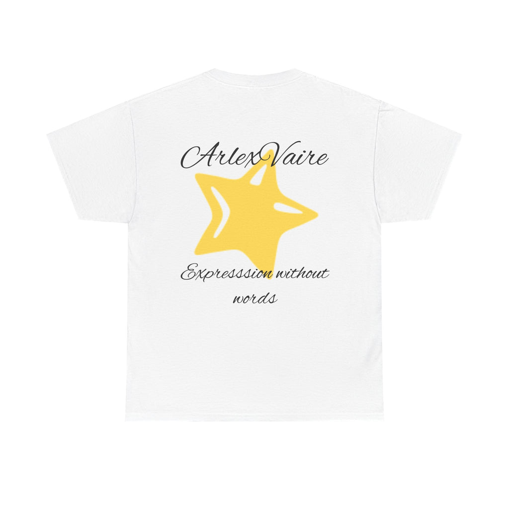 ArlexVaire yellow star graphic t-shirt