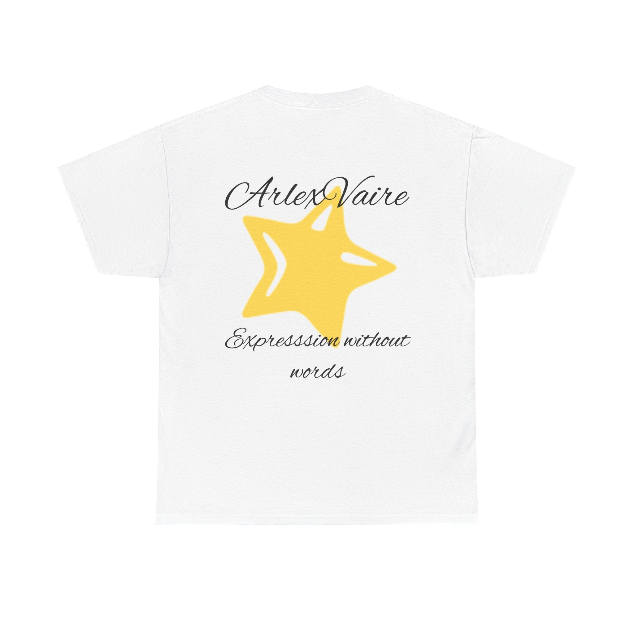ArlexVaire yellow star graphic t-shirt